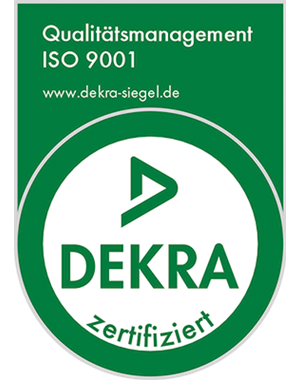 DEKRA Zertifikat ISO 9001